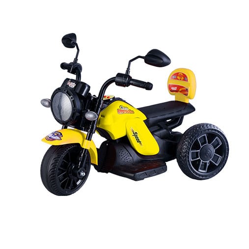 Captain Gypsy Bike With Remort Control - Yellow