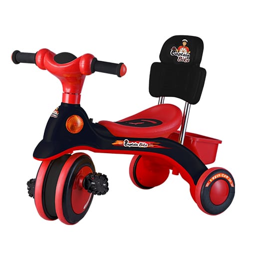 Captain Bike Booster  -Red Black