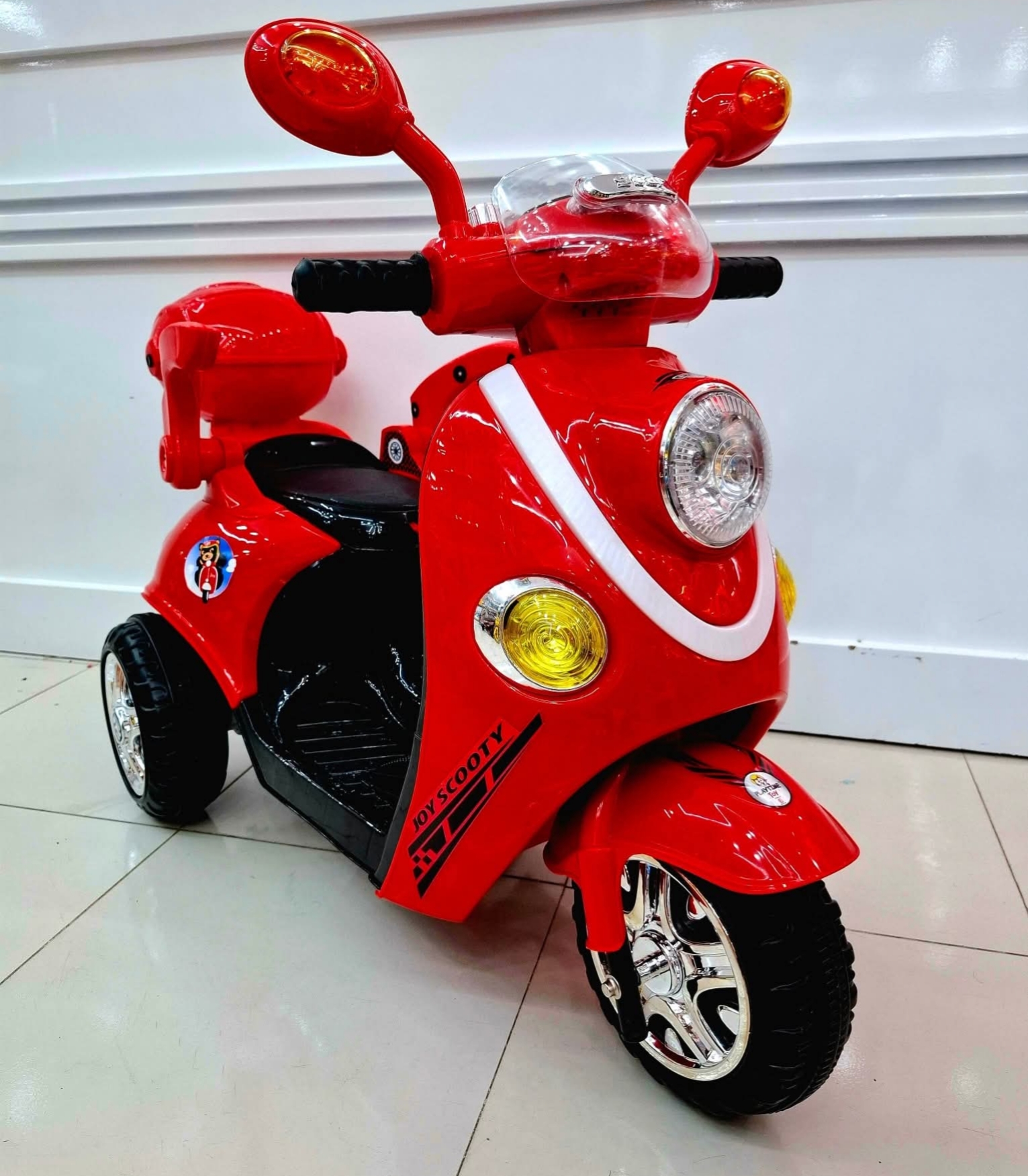 Rechargeable Joy Scooty - Red