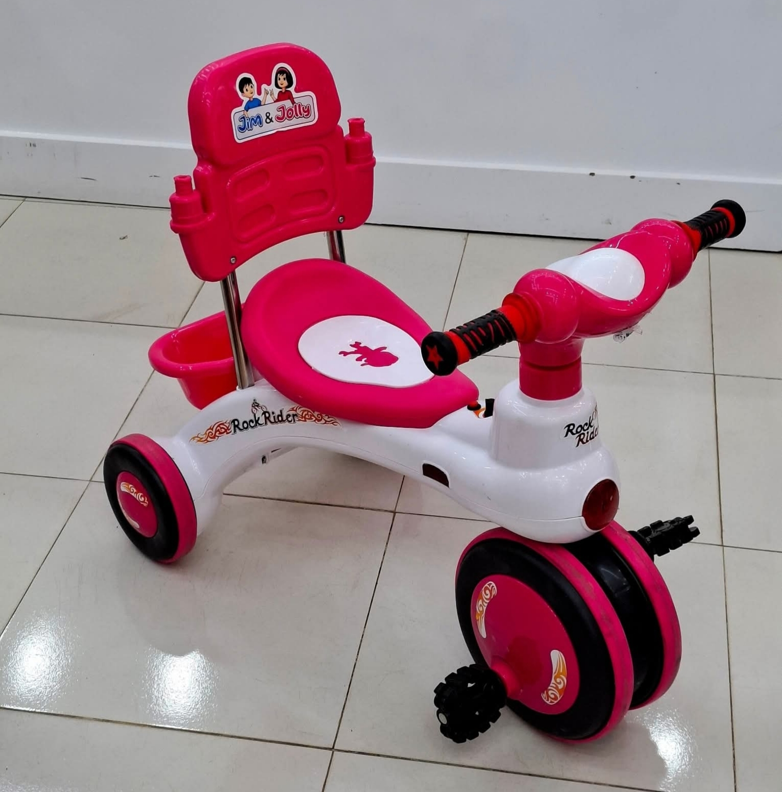 RFL Rock Rider With Backrest 3Y Pink