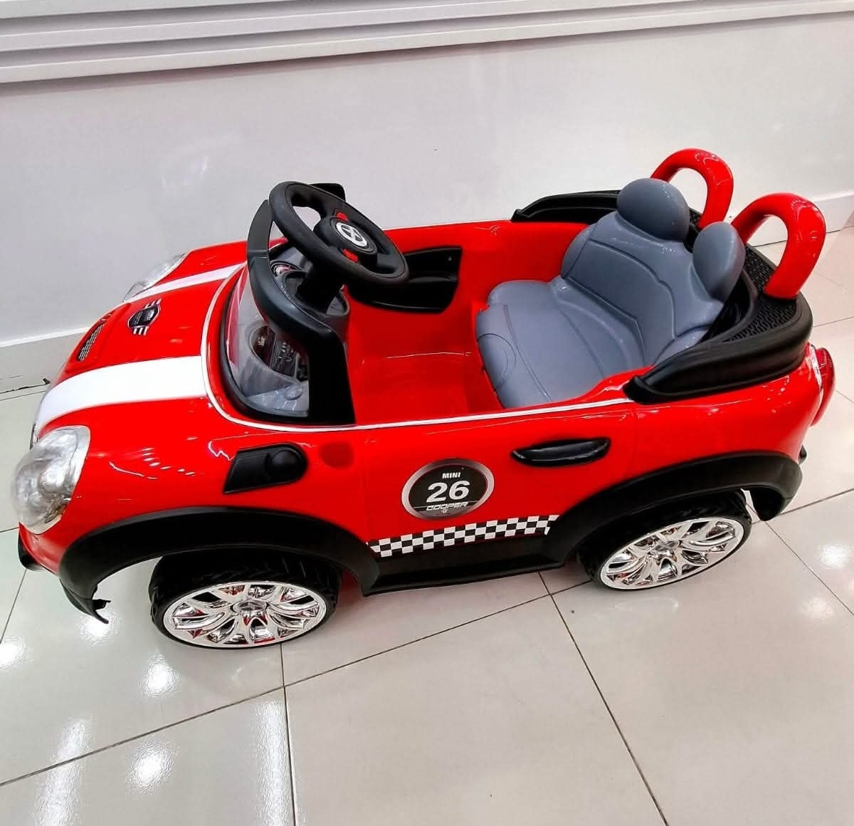 RFL Mini Cooper Car With Remort Control - Red