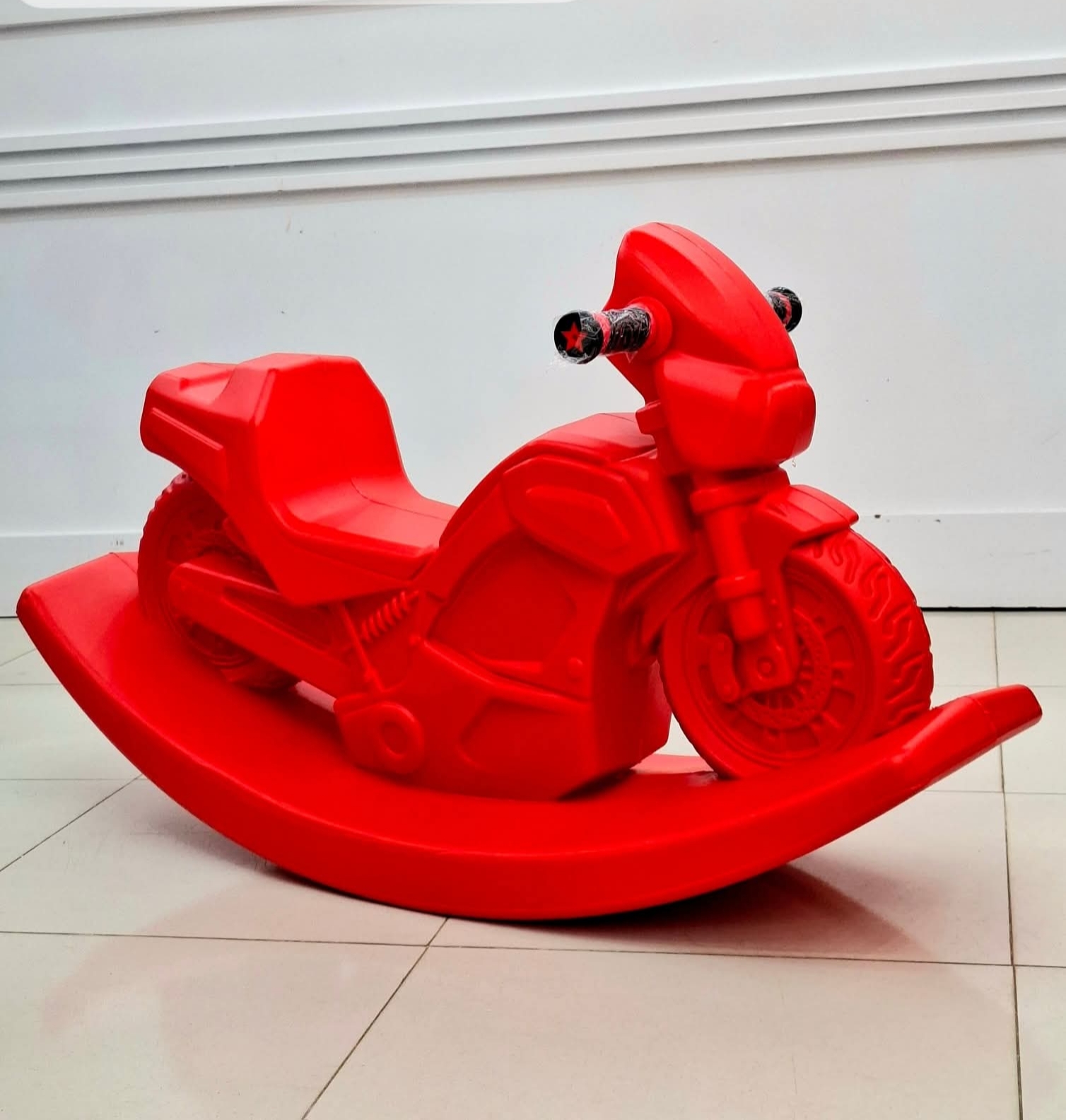 Motor Bike Rocker - Red